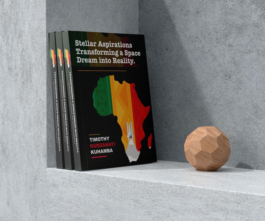 Book cover of 'Stellar Aspirations: Inspiring the Next Generation of Space Explorers' featuring a cosmic design