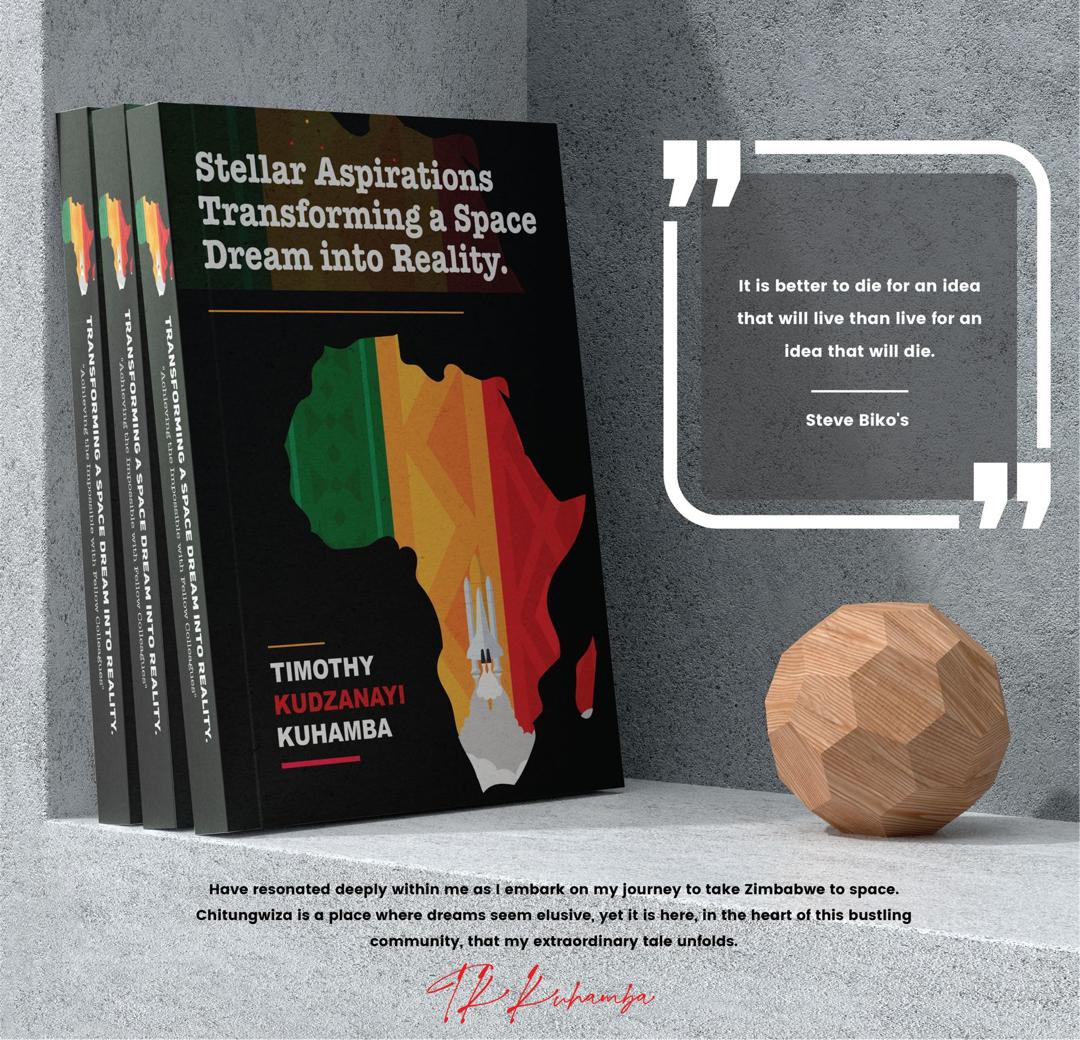 Alternate book cover of 'Stellar Aspirations' with an illustrative space-themed artwork